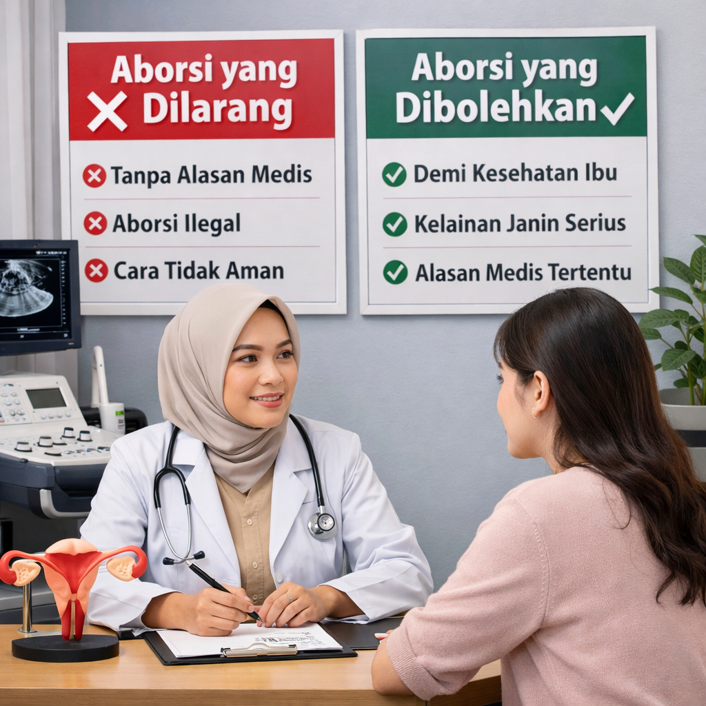 Aborsi yang Dilarang dan yang Dibolehkan