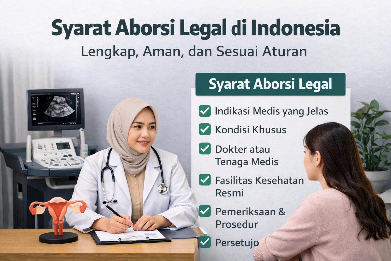 Syarat aborsi legal di Indonesia